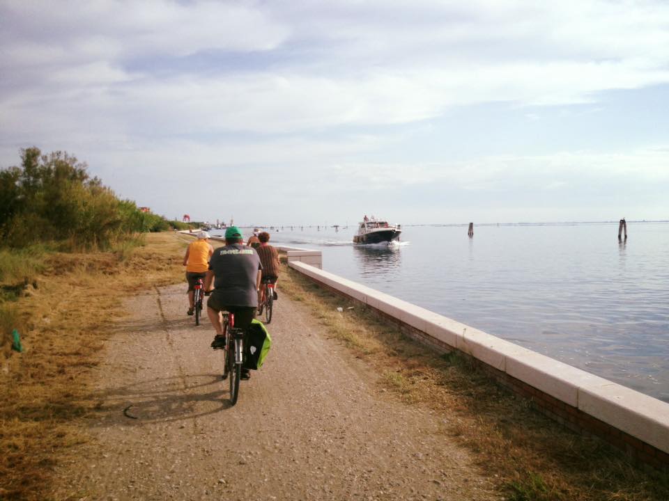 Laguna di Venezia in bicicletta