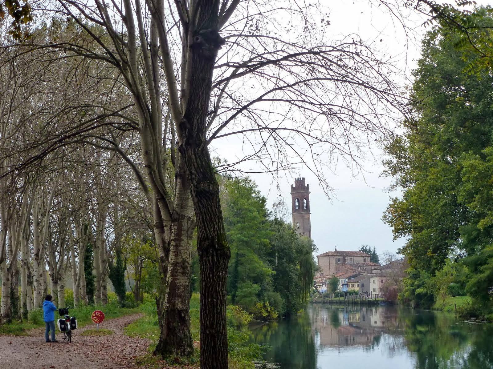 Treviso e la greenway del Sile
