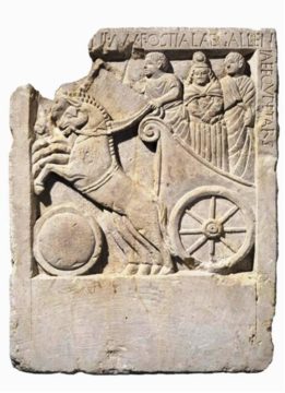 stele romanica sulla via annia
